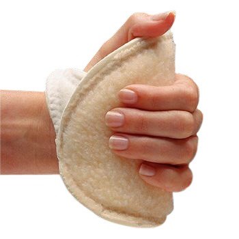 PALM PROTECTOR, LEFT ROLYAN 3/PK BEIGE